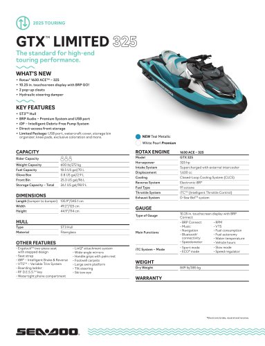 GTXTM LIMITED 325