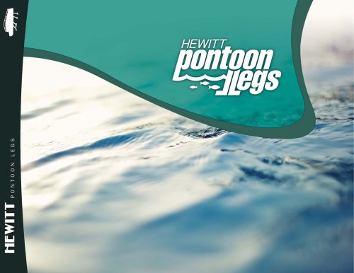 pontoon legs brochure