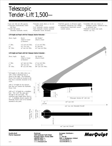 Tender-Lift 1,500 Telescopic