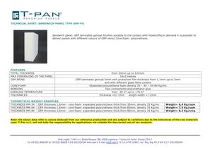 Sandwich Panel Grp-Pu