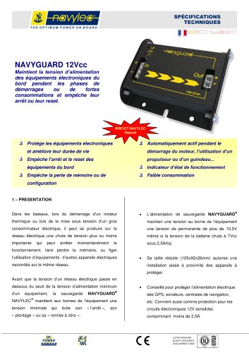 NAVYGUARD 12Vcc