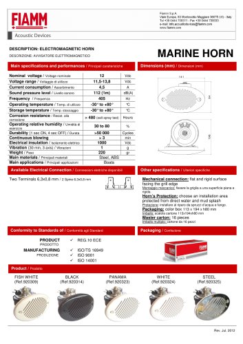 marine horn