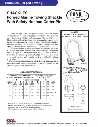 Shackles (Forged Towing)