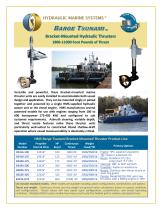 Barge Tsunami Thruster Product Brochure