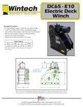 DC65-E10 Electric Deck Winch