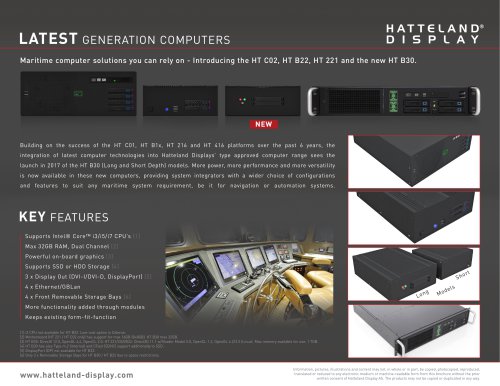 Series X - Latest Generation Computers Brochure