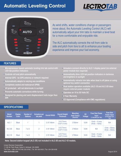 Automatic Leveling Control