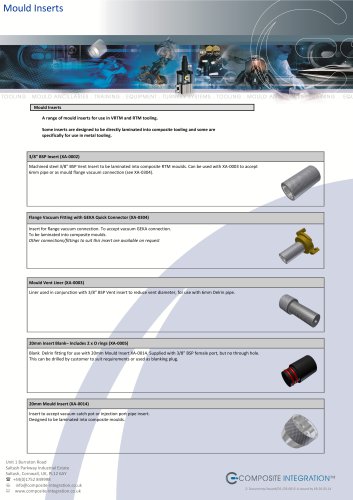 Mould Inserts