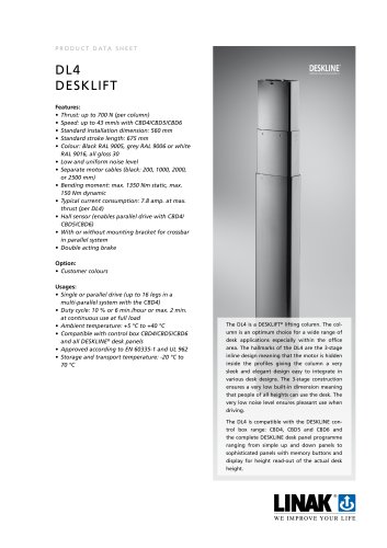 Lifting Column DL4