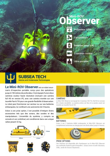 Mini-ROV Observer