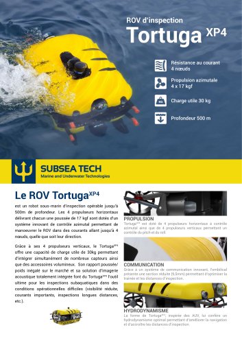 ROV Tortuga XP4