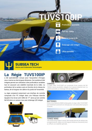 TOWED UNDERWATER VIDEO SYSTEM