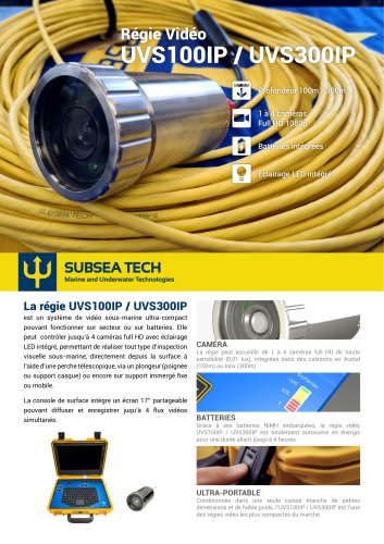 UNDERWATER VIDEO SYSTEM