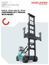 Konecranes Container LIft Trucks brochure