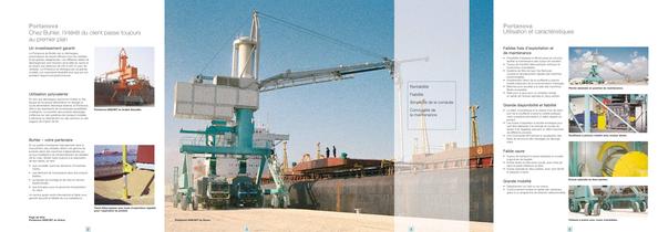 Déchargeur pneumatique de navires Portanova RSKP-1