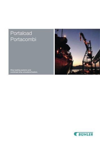 Ship loaders Portaload RSLA and Portacombi