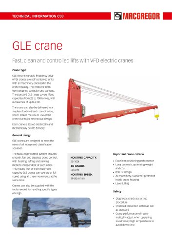 GLE crane