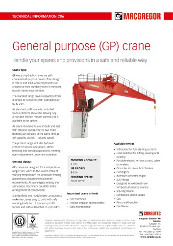 GP crane