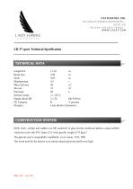 LH 37 sport Techincal Specification