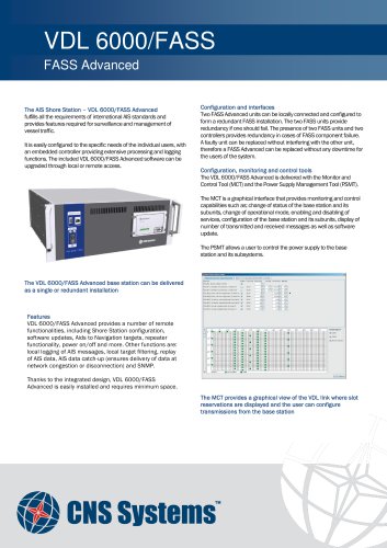 VDL 6000/FASS Advanced