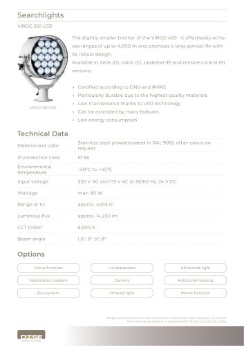VIRGO 350 LED