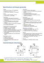 CHARGEUR MONOPHASÉ 24VCC – GAMME CDMV - 2