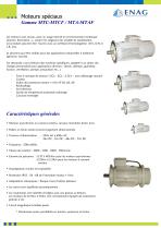 MOTEUR SPÉCIFIQUE IP56 IP68 AVEC FREIN OU CODEUR AC ET DC - 1