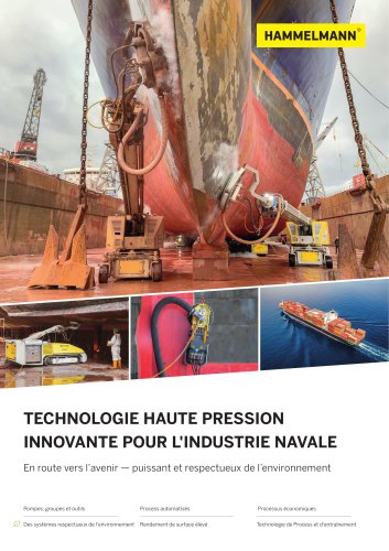 Solutions haute pression pour l'industrie navale