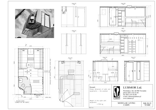 Modular living cabin