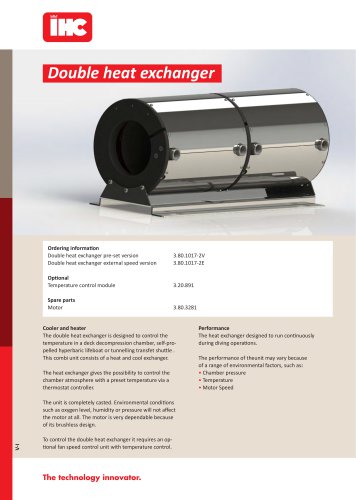 Double heat exchanger