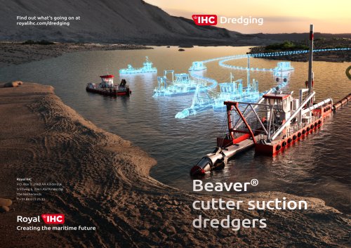 IHC Dredging - Beaver&reg; cutter suction dredgers