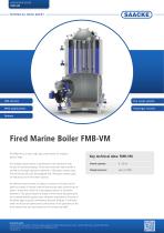 Fired Marine Boiler FMB-VM