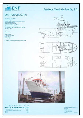 Local Fishing Technical Data