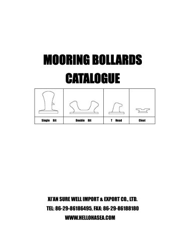 BOLLARD CATALOGUE