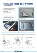 STAINLESS STEEL BOAT WINDOW