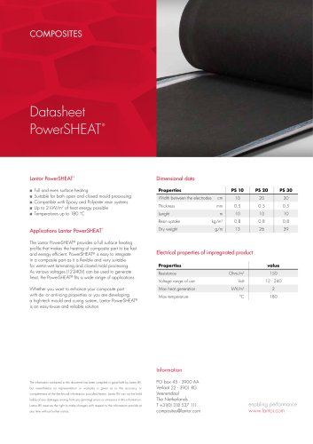 PowerSHEAT® Productsheet