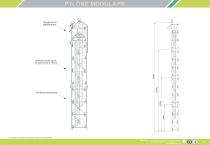 BALISAGE FIXE: PYLONE MODULAIRE - 2