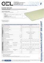 Panneau sandwich ALUSTEP 500 LIGHT