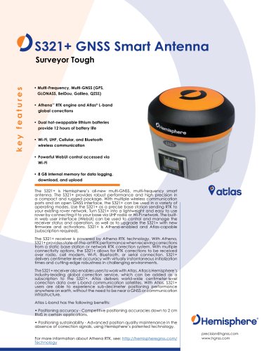 S321+ GNSS SMART ANTENNA