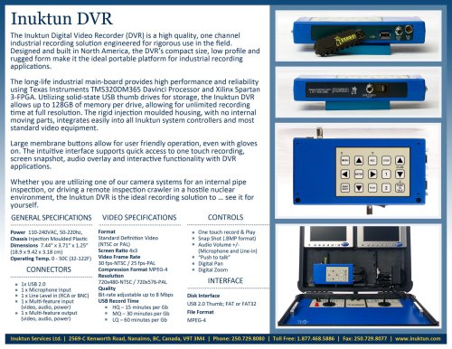 Digital Video Recorder (DVR)