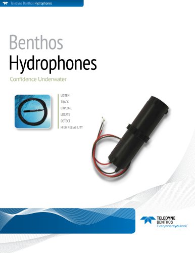 Hydrophones Brochure