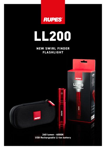 LL200 Swirl Finder Flashlight
