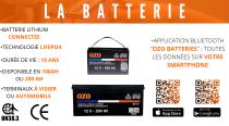 OZO - Batterie 12V camping cars et bateaux - 2