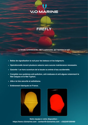 Brochure bouées Firefly