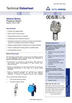 Volume Series Pressure Switch