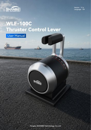 WLF-100C_Thruster control lever_User manual_EN_V1.4