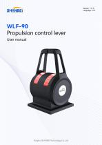 WLF-90_Propulsion control lever_User manual_EN_V1.5