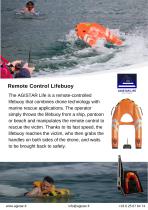Remote Control Rescue Drone