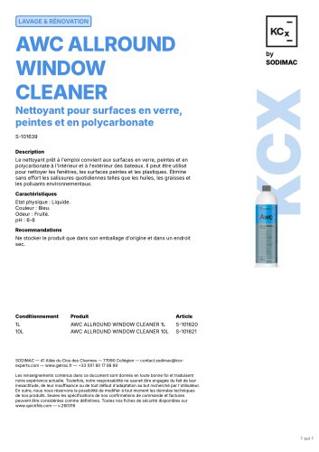 AWC ALLROUND WINDOW CLEANER