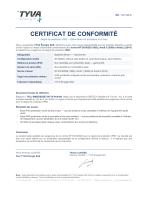 Certification IP65-1